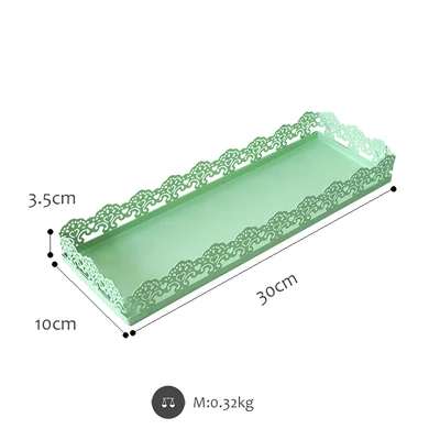 SWEETGO зеленый кекс стенд подносы для кексов торта инструменты для украшения дома вечерние десерт стол поставщиков Духи Макияж держатели для хранения - Цвет: 10cm