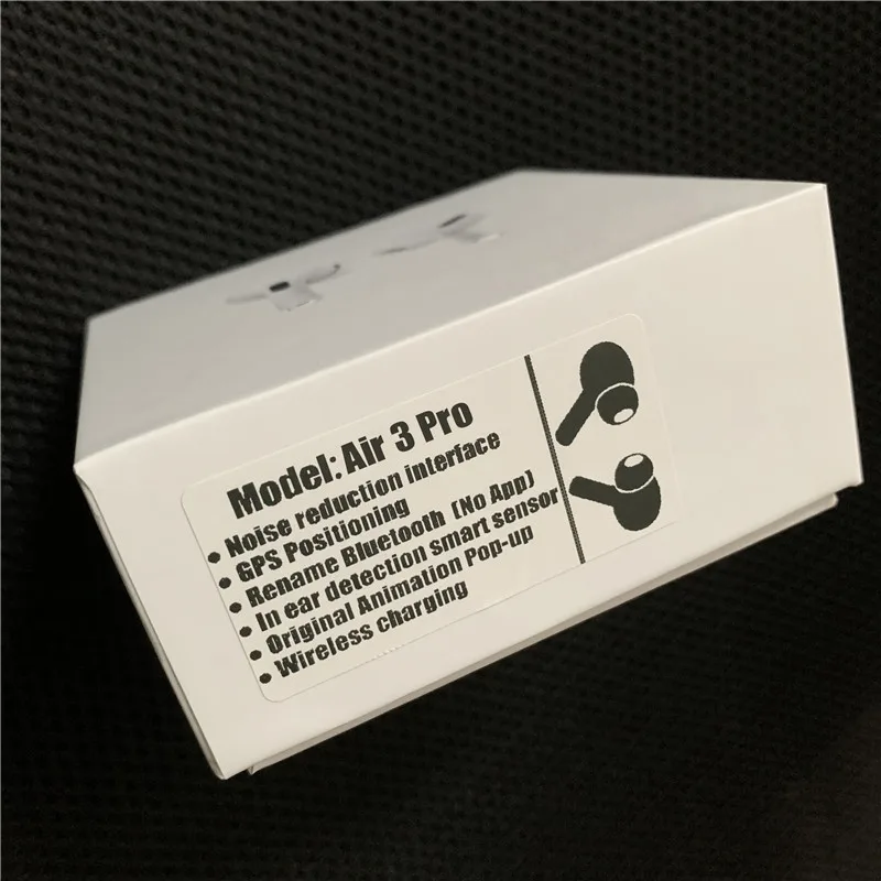 Оригинальные наушники air 3 pro tws 1:1, наушники Blutooth, мини Беспроводные спортивные наушники, стерео наушники elari PK Aire 2 3 i500000Pro tws newest touch tws true wireless earbuds