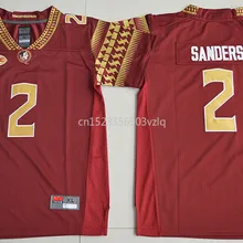 Новое поступление высокое качество Deion Sanders футболка колледжа#2 Sanders Limited Джерси S-XL