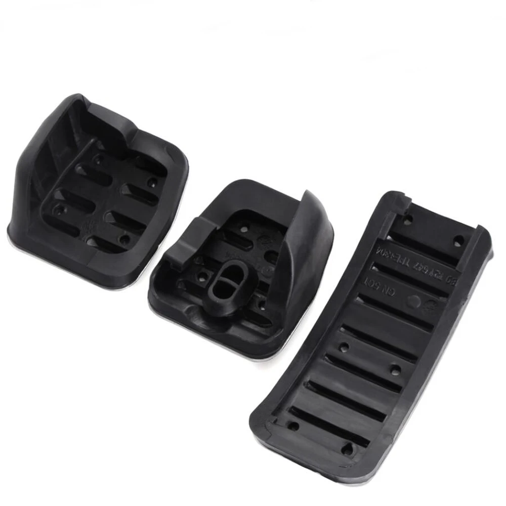 Автомобильные педали тормоза из нержавеющей стали для VW SEAT Golf 3 4 Polo 9N3 SKODA Octavia Ibiza