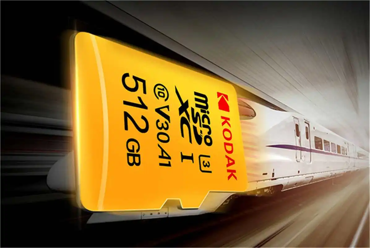 Карта памяти KODAK U3 A1 Micro SD TF высокоскоростная карта 64 Гб/128 ГБ для хранения видео и