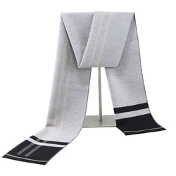 scarf for men,Men's Korean-Style Warm Cashmere Scarf