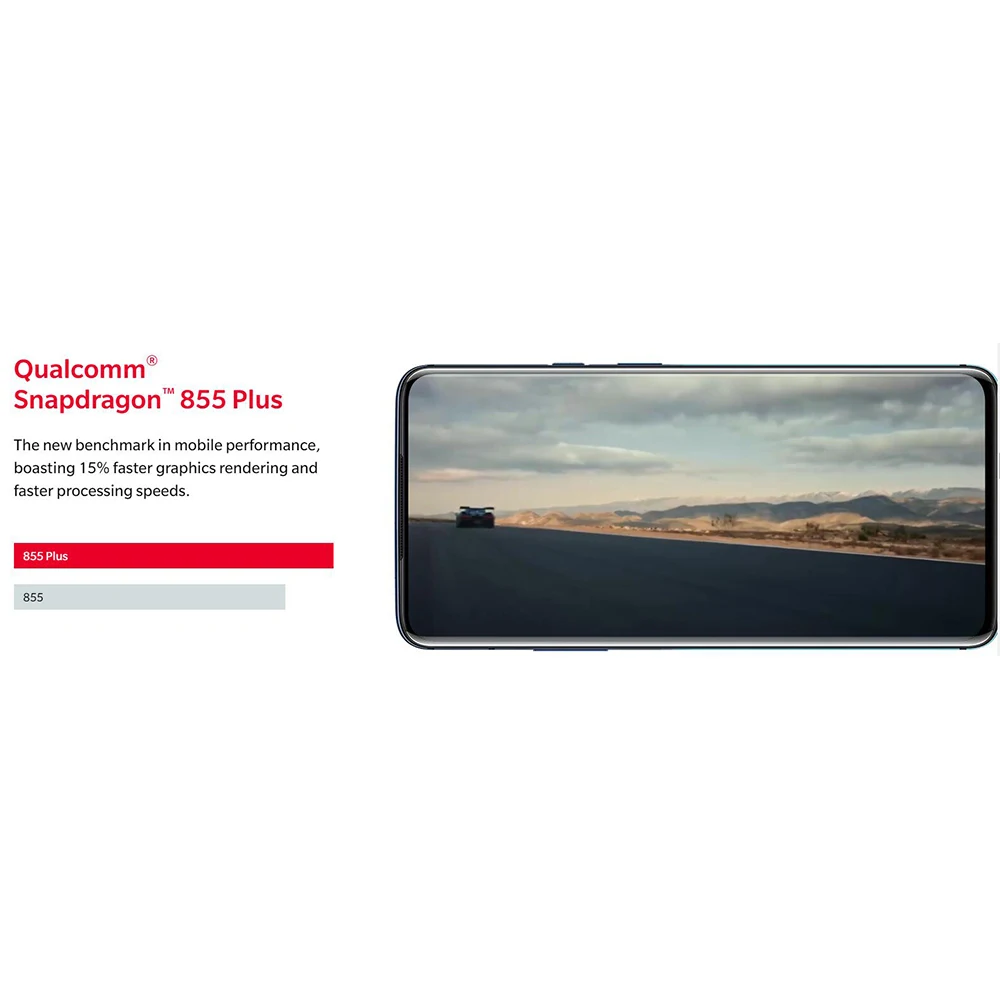 Глобальная прошивка мобильного телефона Oneplus 7T Pro 8 Гб 256 ГБ Snapdragon 855+ 6,6" тройная камера 48MP 4085 мАч NFC 4G Android 10,0