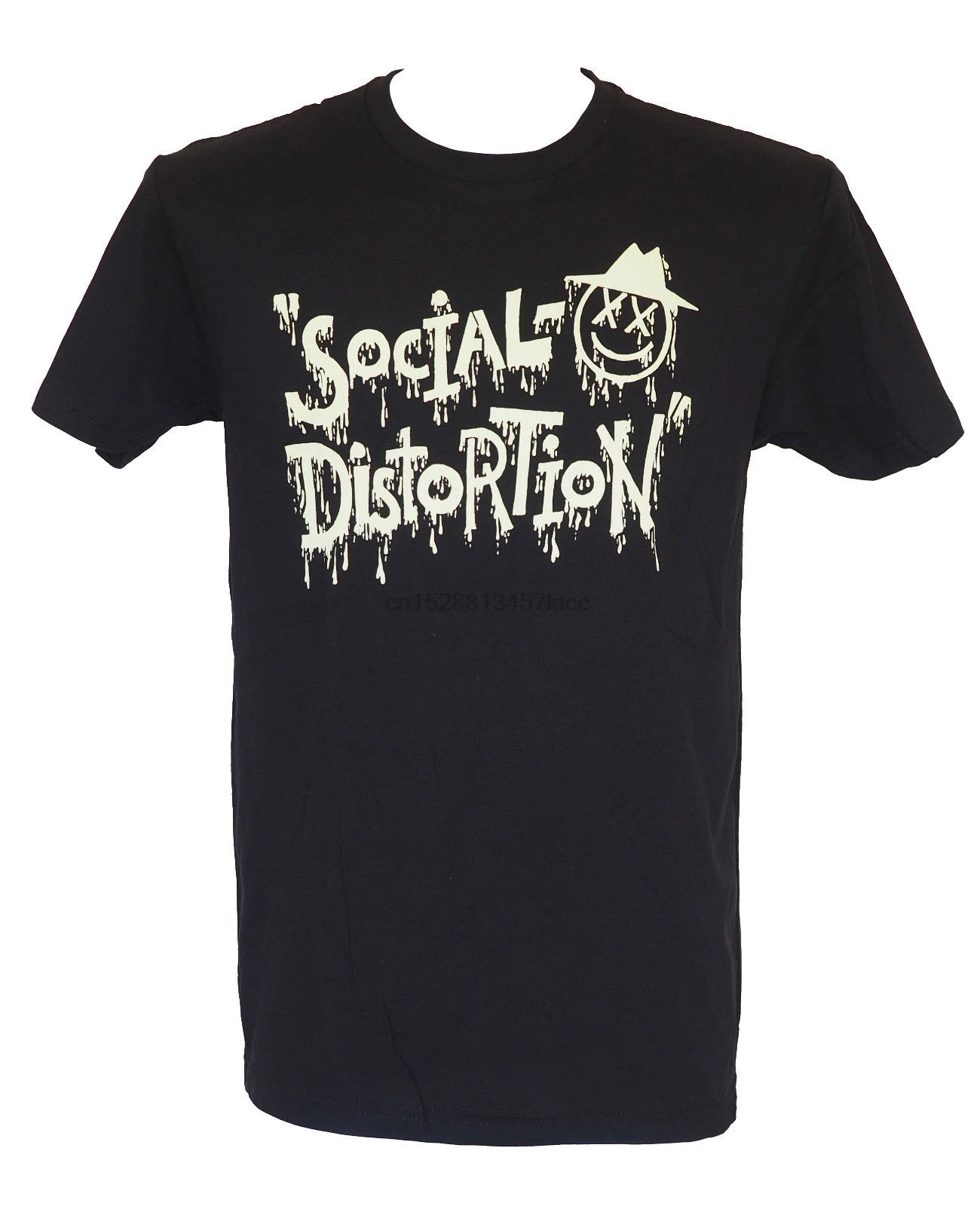 SOCIAL DISTORTION-Xd EYE GUY-Официальная футболка-Новинка M L xlс коротким рукавом LeisureTop Tee