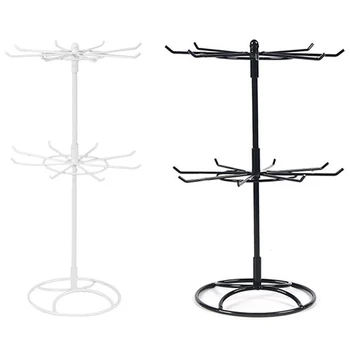 

Double Metal Jewelry Frame Earrings Necklace Bracelet Display Stand