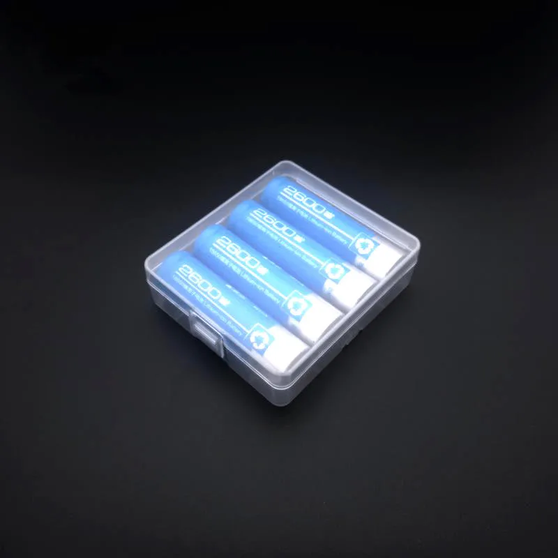 

Durable 18650 Battery Storage Box Hard Case Holder For 2/4x 18650 4x AA 4xAAA Rechargeable Battery Power Bank Plastic Cases