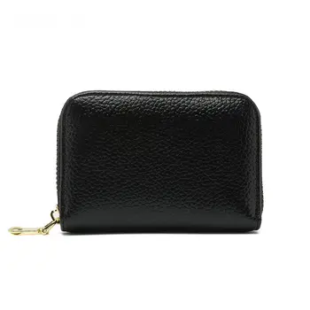 

2020 Women's Business Card Holder Candy Color Unisex Card Wallet Zipper Bank/ID/Credit Card Holder Wallet RFID Anti-theft Wallet