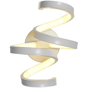 

New modern simple bedroom bedside aisle personalized background wall corridor balcony creative LED wall lamp