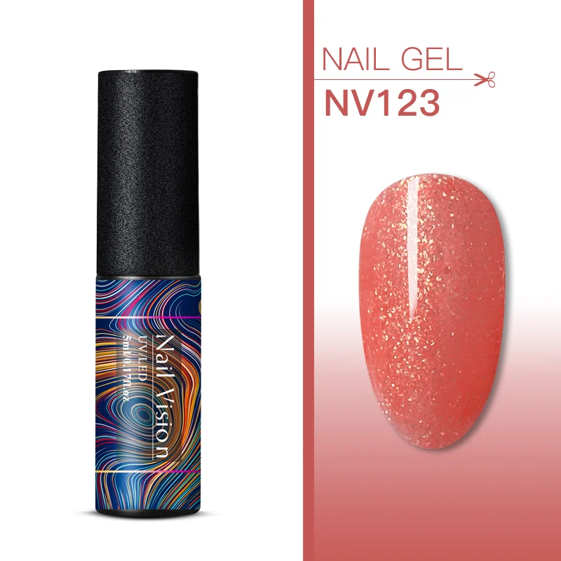 Nail Vision 5 мл Гель-лак для ногтей набор 176 цветов для маникюра гибридный Цвет ногтей Полупостоянный УФ-гель для ногтей гель лак - Цвет: EES06718