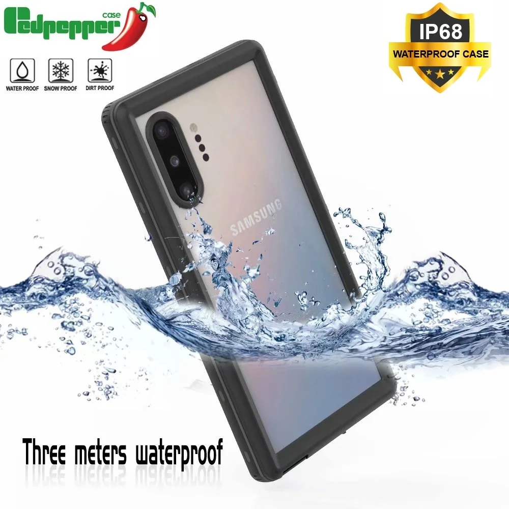 

Redpepper Dot Series Ip68 Waterproof Case For Samsung Galaxy Note 10+5g Plus Diving Underwater Shockproof Water Resistan Cover