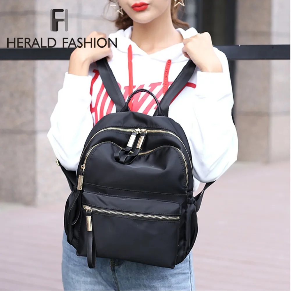 Herald Fashion женский рюкзак высокого качества Молодежные рюкзаки для девочек