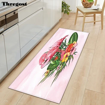 

Thregost Europe Print Doormat Non-silp Kitchen Floor Mat Bath Mat Coffee Table Absorbent Rug Living Room Carpet Home Decor Mats