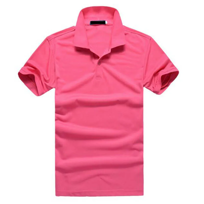 2019 летняя Новинка размера плюс одноцветная футболка поло с коротким рукавом для