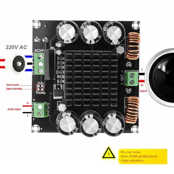 

High Power Mono Digital Amplifier Board TDA8954TH Core BTL Fever Class 420W