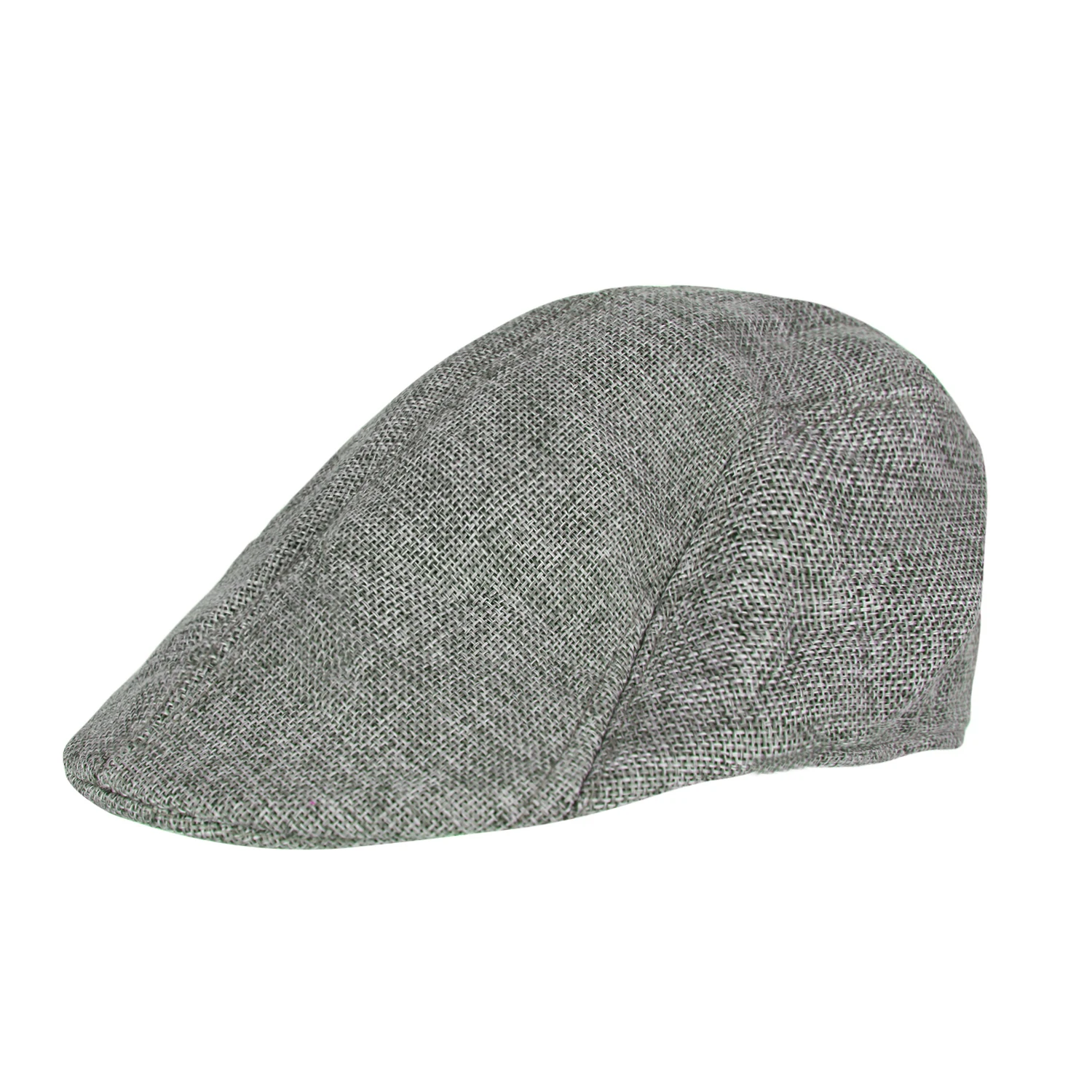 Béret homme tweed style Newsboy British Gentleman casquette plate