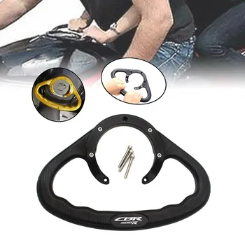 

CBR500R logo Passenger Handgrips Hand Grip Tank Grab Bar Handles Armres for Honda CBR 500R 2013 2014 2015 2016 2017 2018 2019 20
