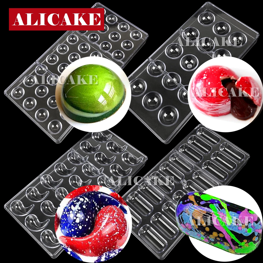 Valink DIY 3d En Forme De Bouteille En Plastique Polycarbonate Moules à Chocolat, Bonbons Chocolat Moules De Décoration, Chocolat Bakeware Poêle