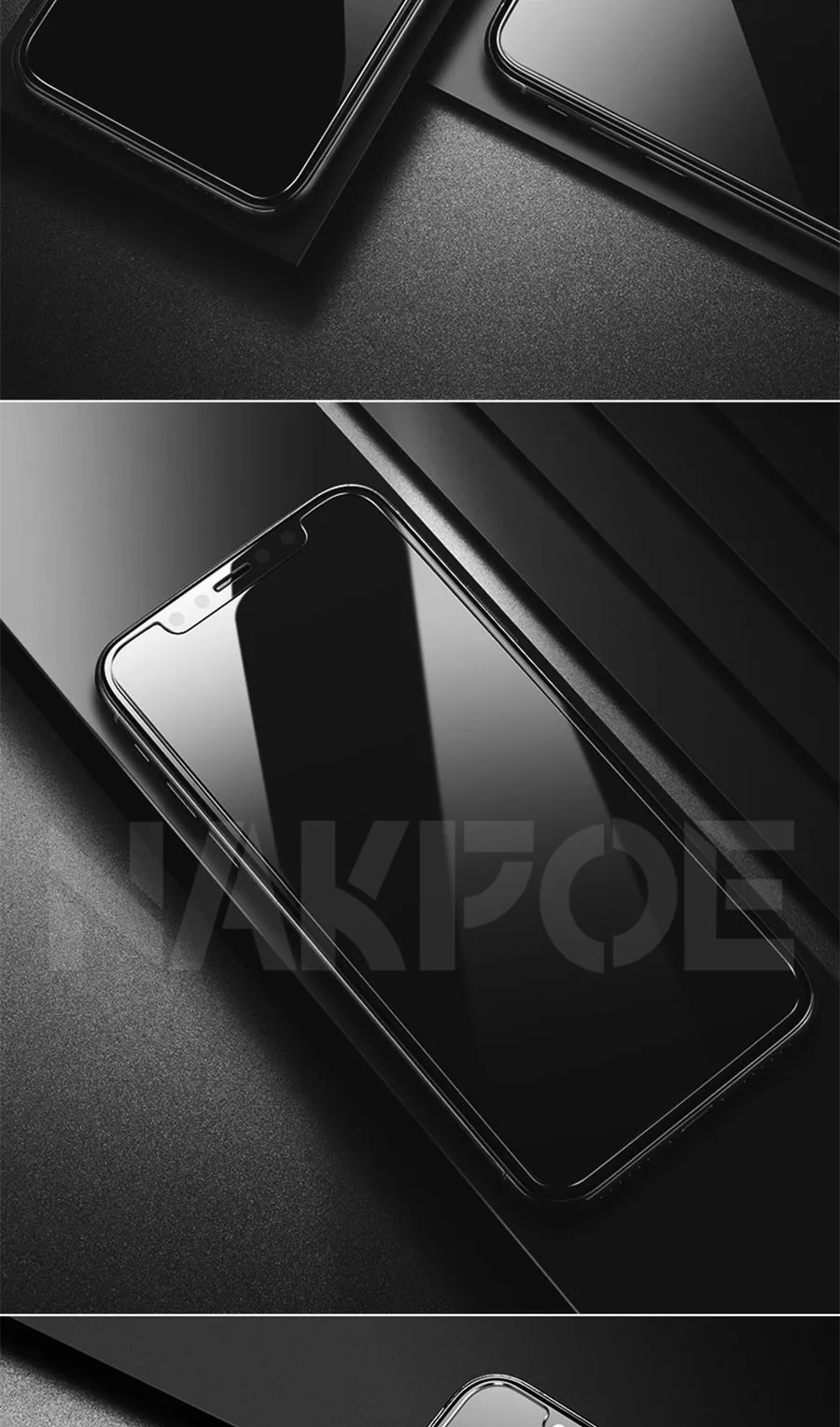 Защитное стекло для iPhone X XR XS 11 Pro Max защита экрана закаленное стекло для iPhone 7 8 6 6S Plus 5 5S SE стекло