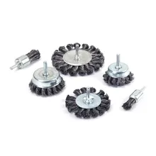 Поперечная граница niu si стальная проволочная чаша щетка рукава Кисть Карандаш щетка для полировки шин кручение проволочная щетка полировка сварочный шрам