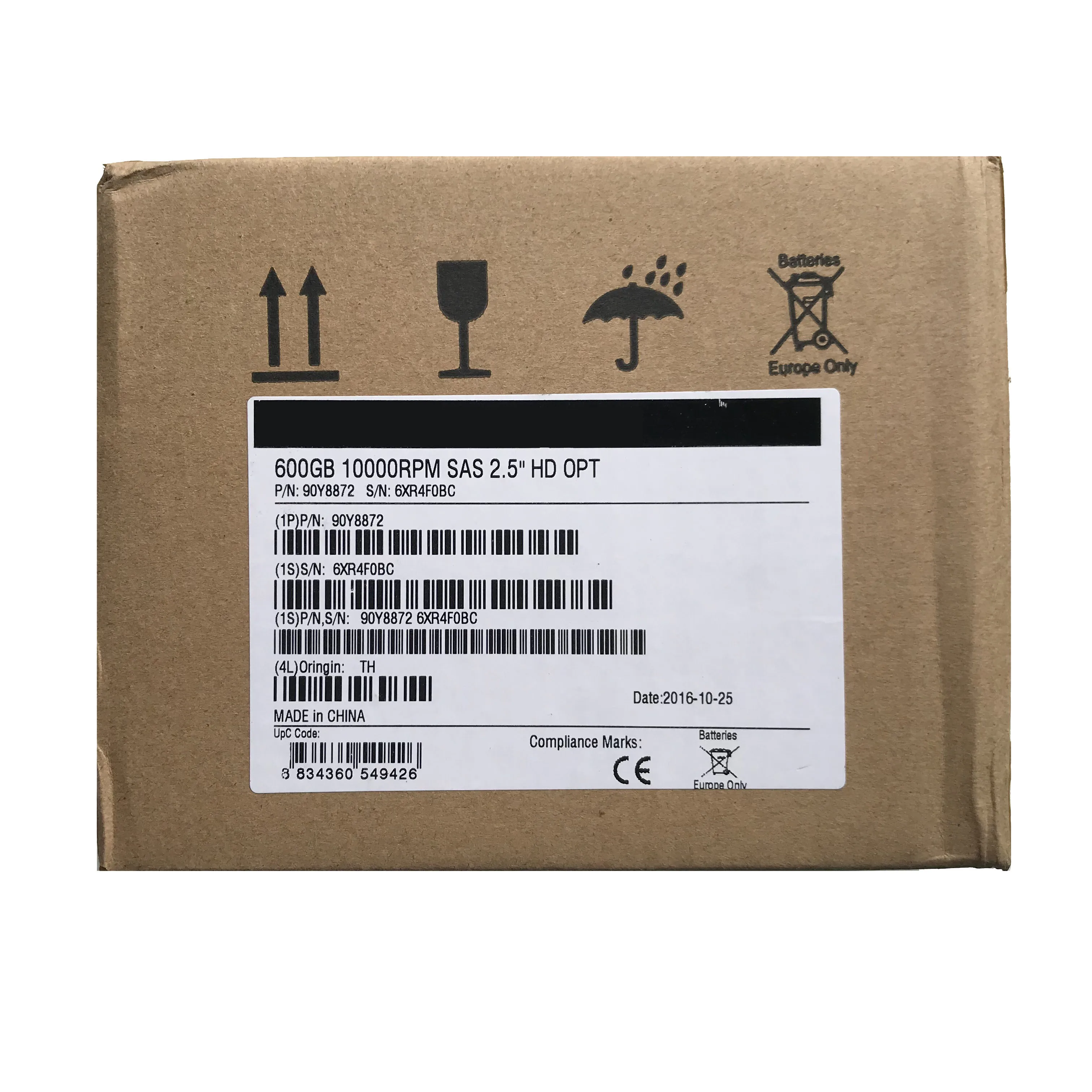 90Y8872 для IBM 600 ГБ 10K 6G 2 5 дюйма SAS HDD жесткий диск 90Y8873 90Y8876| |
