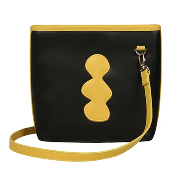 

Original Design PU Leather Shoulder Bag Fashion Women's Embroidery Plant Series Color Matching Messenger Bag Bolsa Feminina