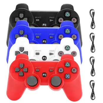 

Wireless Intelligent Bluetooth Game Gamepad Functional Handle Signal Stabilization for PS3