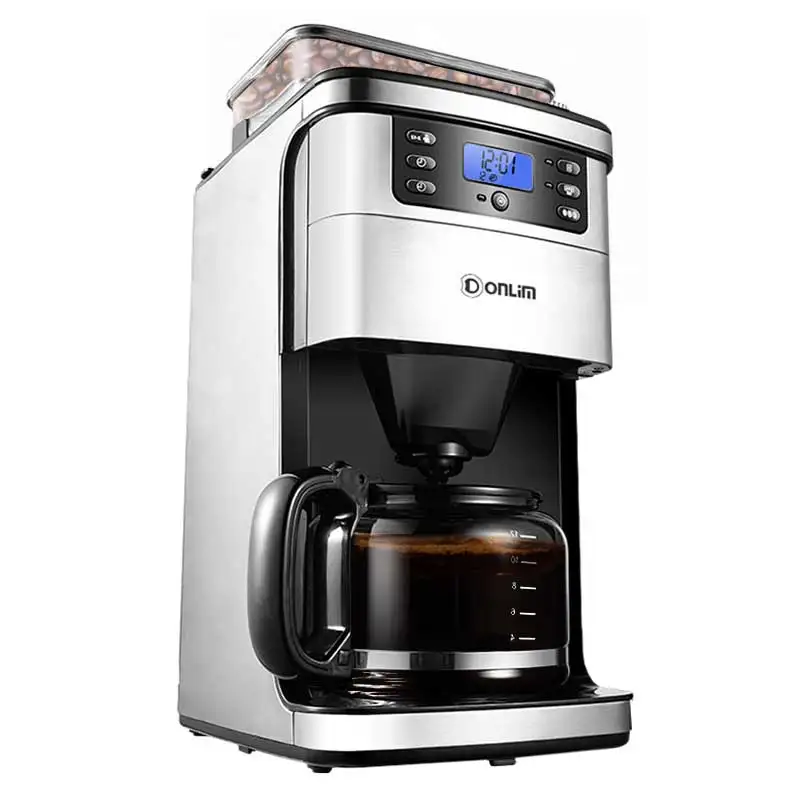 US $253.80 Donlim DLKF4266 Household Automatic Coffee Machine Freshly Ground Coffee BeansPowder Commercial Automatic Coffee Machine