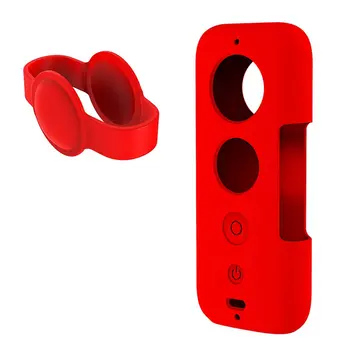 

PULUZ Silicone Protective Case With Lens Cover For Insta360 ONE X Sports Camera Accessories