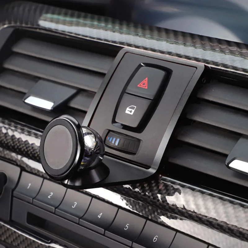Брелок для автомобильных ключей, устанавливаемое на вентиляционное отверстие в салоне автомобиля держатель мобильного телефона для BMW F22 F23 F30 F31 F34 F32 F33 F34 F35 F36 F80 F82 F83F87 M4 2013- с логотипом M