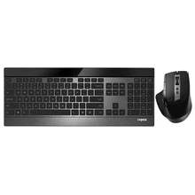 

FOR For Rapoo Multi-mode Wireless Slim Metal Keyboard & Rechargeable Laser Mouse Combos Switch between 4 Devices