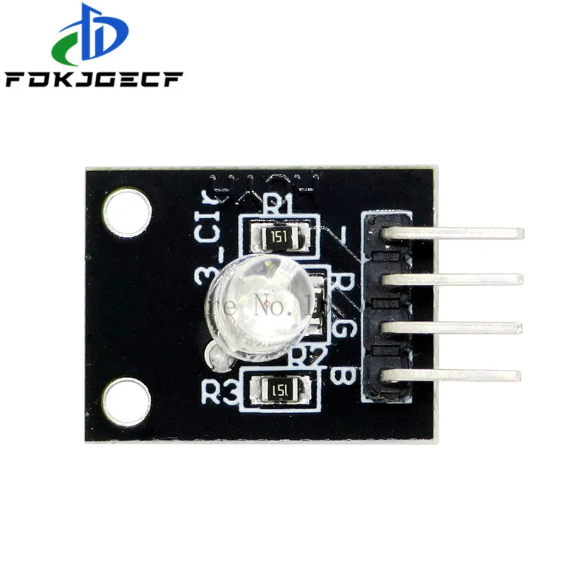 4 контактный светодиодный модуль датчика трехцветный с 3 цвета RGB для Arduino DIY