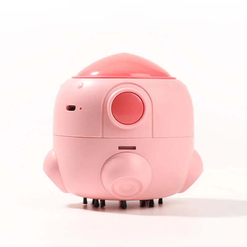 Rocket-aspiradora pequeña para niños, miniaspiradora de mano con carga USB, eliminación de polvo de escritorio, para el hogar