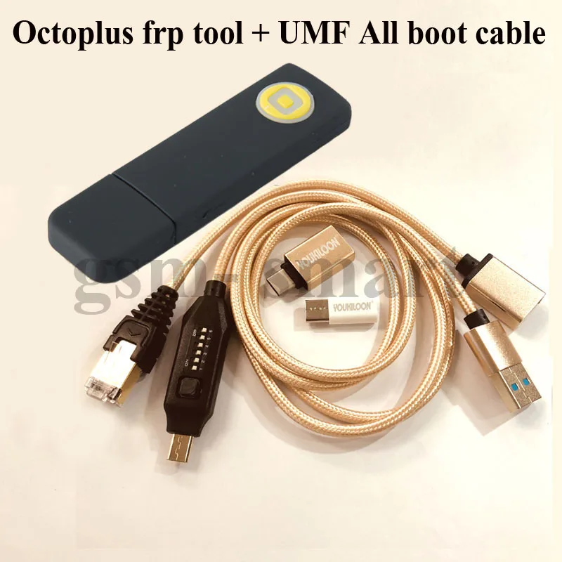 Оригинальный инструмент OCTOPLUS FRP DONGLE + UMF ALL Boot cable для разблокировки телефона frp