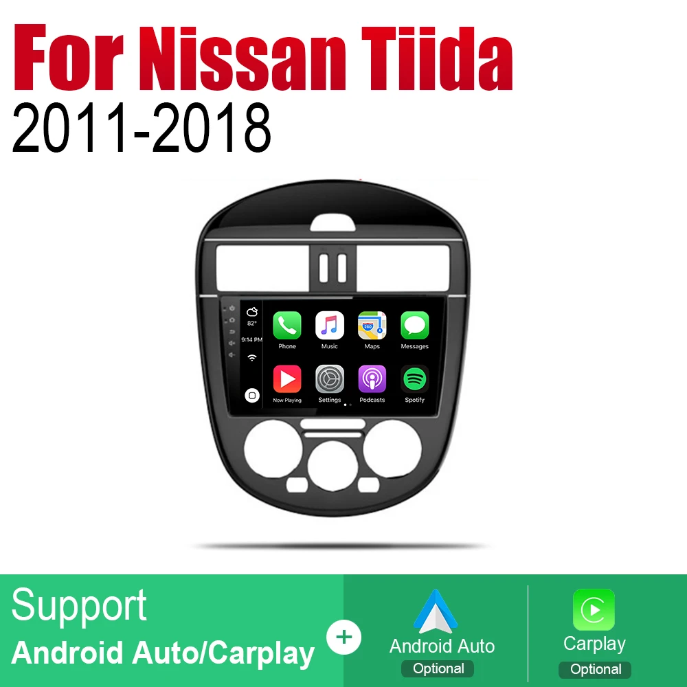 Cheap ZaiXi Android Car Radio Stereo GPS Navigation For Nissan Tiida 2011~2018 Bluetooth wifi 2din Car Radio Stereo Multimedia Player 3