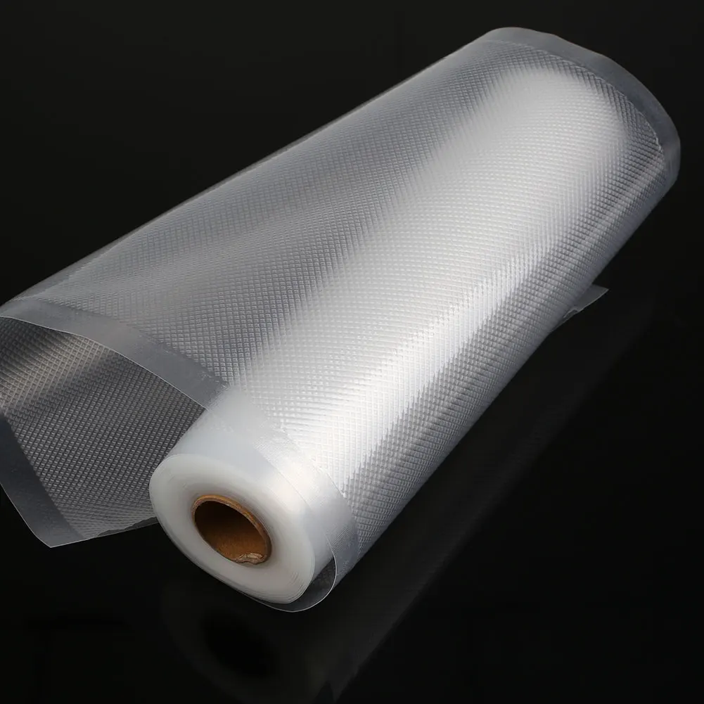 Food Packer Sealer Sealer Bags Storage Food Fresh Bag Vacuum Thread Kitchen 3 Sizes 6"X15'/8"X15'/11"X15' Rolls Reusable