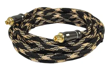 

3/10/16ft TosLink Fiber Optics Digital Audio Optical Cable SPDIF Cord OD5.0 Wire Compatible ADAT, Dolby Digital,Pro Audio Cards