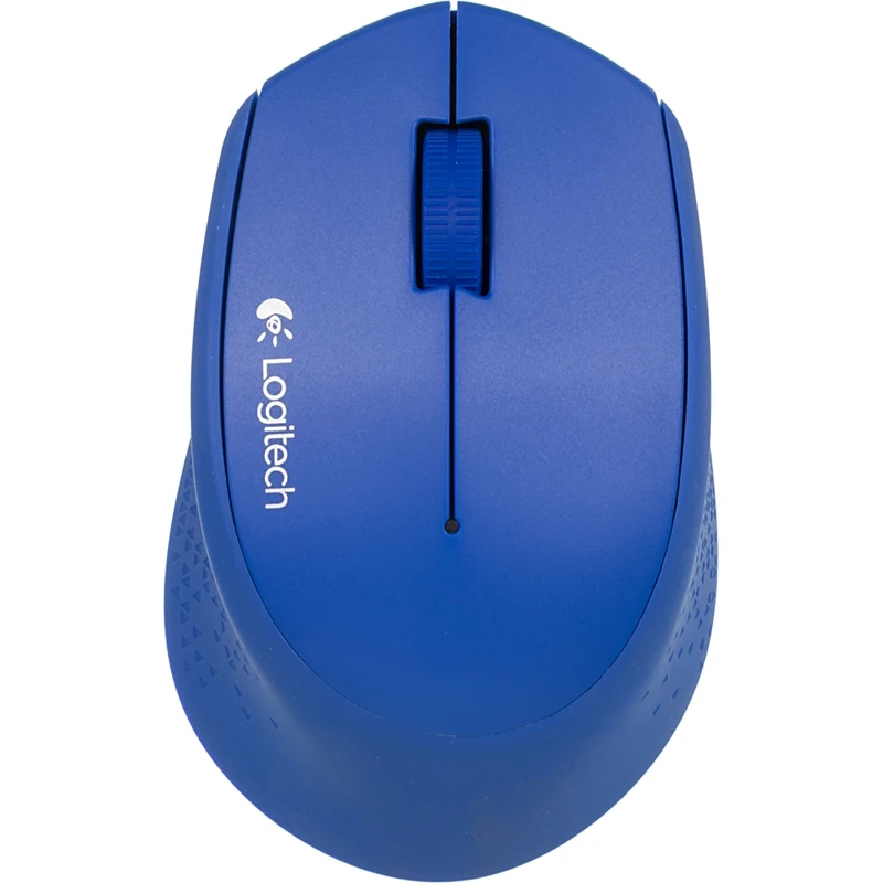 Мышь Logitech M280 синий оптическая(1000dpi) беспроводная USB(2but