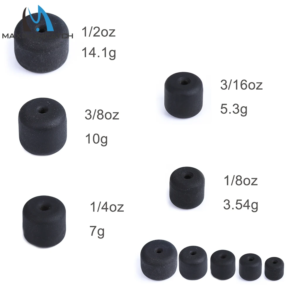 Maximumcatch 1/8oz-1/2oz High Density Tungsten Barrel Weights