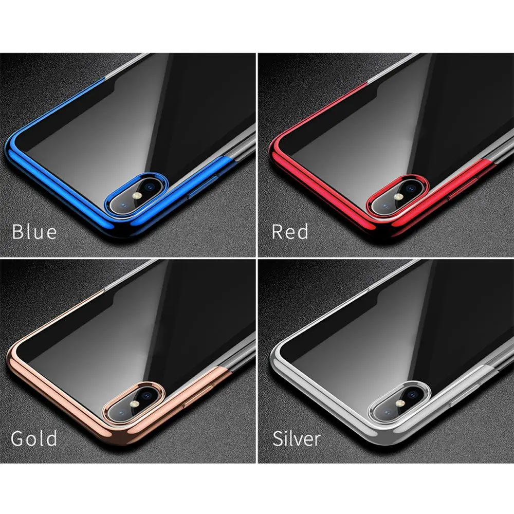 Тонкий мягкий чехол FLOVEME для iPhone 7 8 6 6s Plus 11 с покрытием Coque Capa X Xs Pro Max XR plus