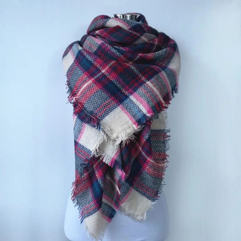 Stock Square Warm Plaid 5