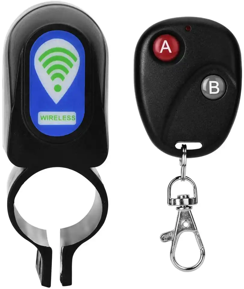 Wireless Alarm Lock Bicycle Bike Security System Remote Control Anti-Theft M4