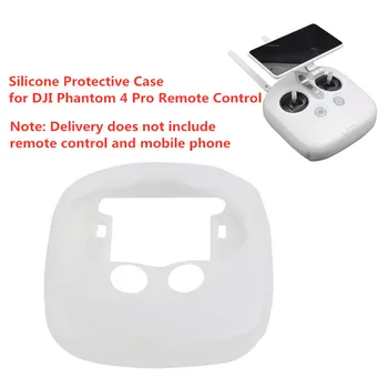 

Anti-scratch Soft Silicone Protective Case Transparent Cover Skin Protector for DJI Phantom 4 Pro Remote Control Accessories