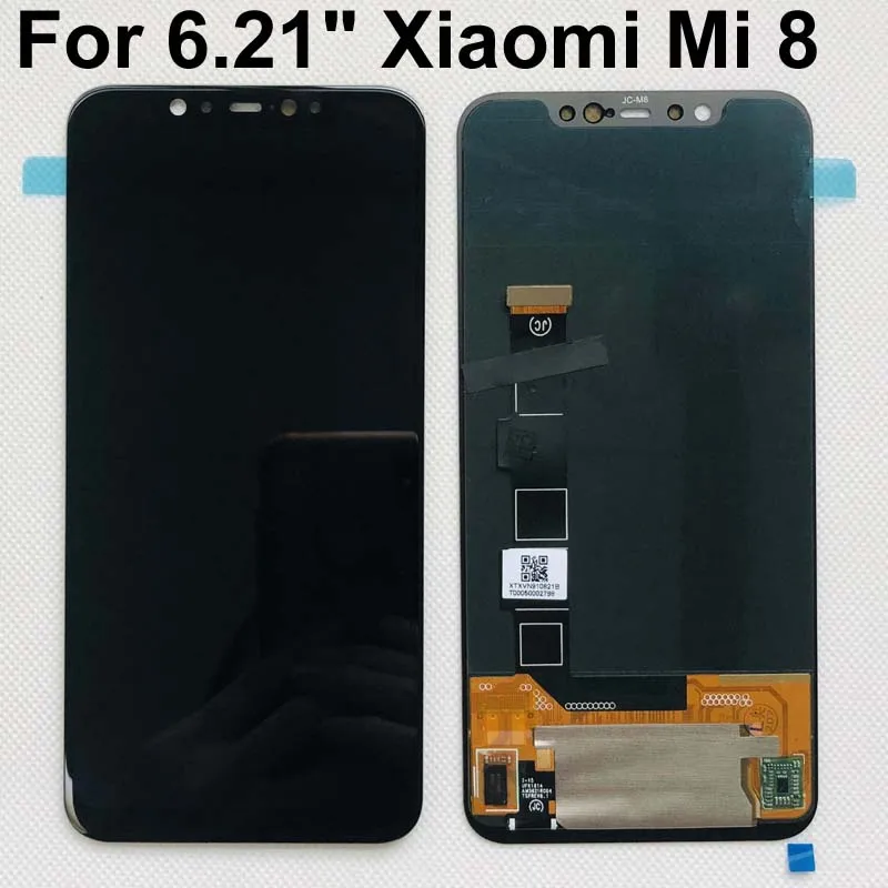 6 21 Original Tested Best Oled For Xiaomi Mi 8 Display Mi8 Lcd Touch Screen Digitizer Replacement 2248x1080 Tools Double Tapes Mobile Phone Lcd Screens Aliexpress