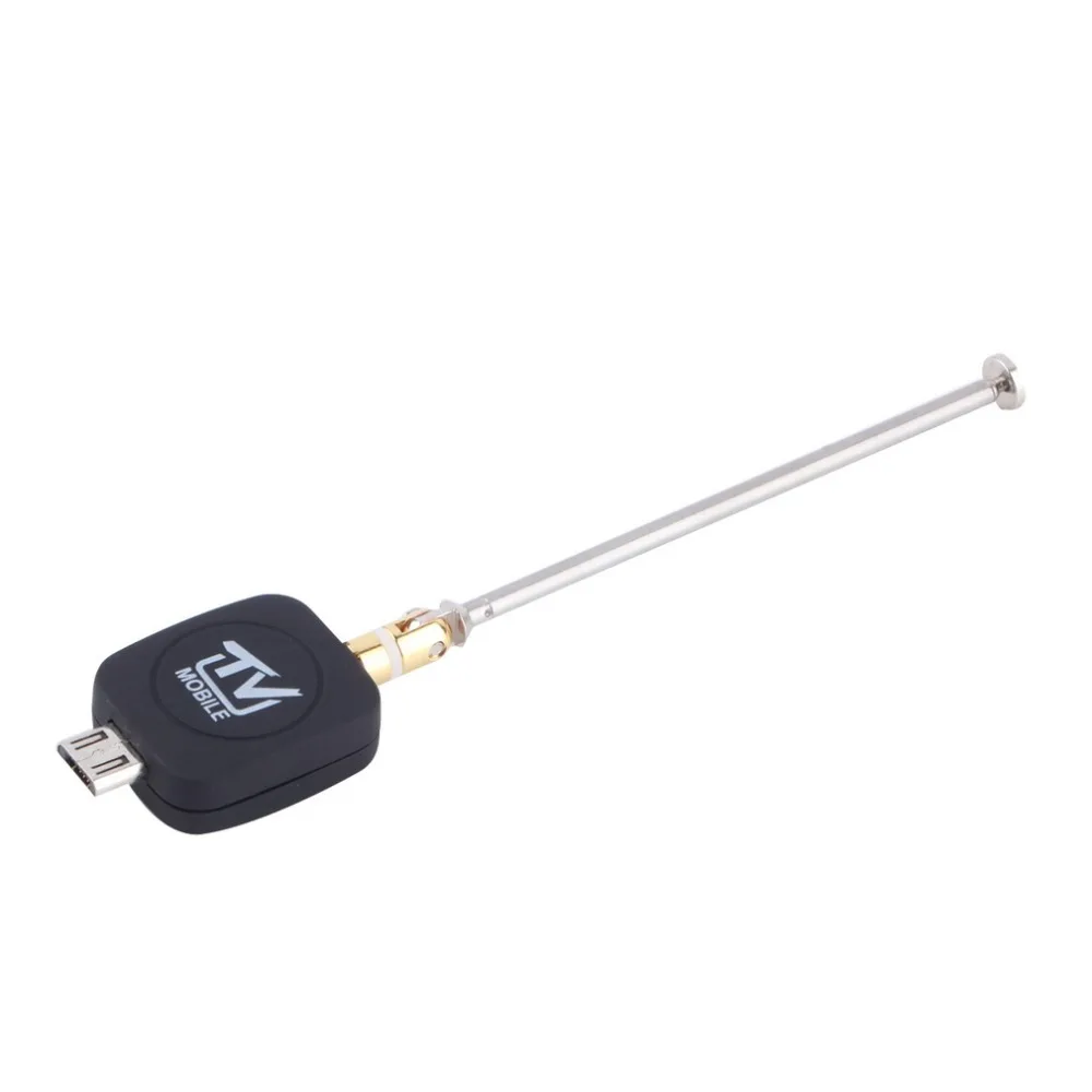 Высокое качество DVB-T микро USB тюнер мобильный ТВ-приемник палка для Android планшет телефон цифровой спутниковый ключ черный