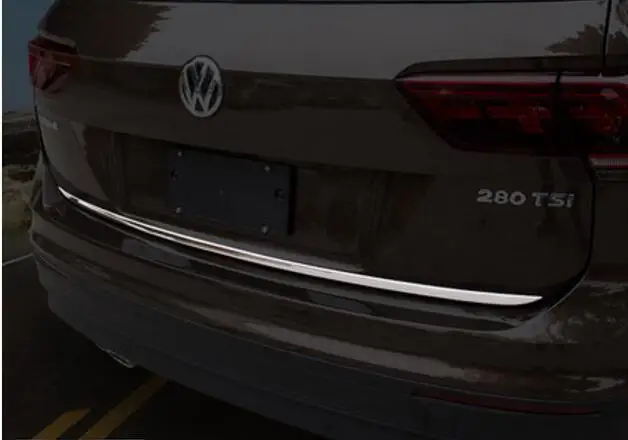Stainless Steel CAR Rear Trunk Lid Cover Trim Fits For Vw Volkswagen Tiguan 2016 2017 2018 | Автомобили и мотоциклы