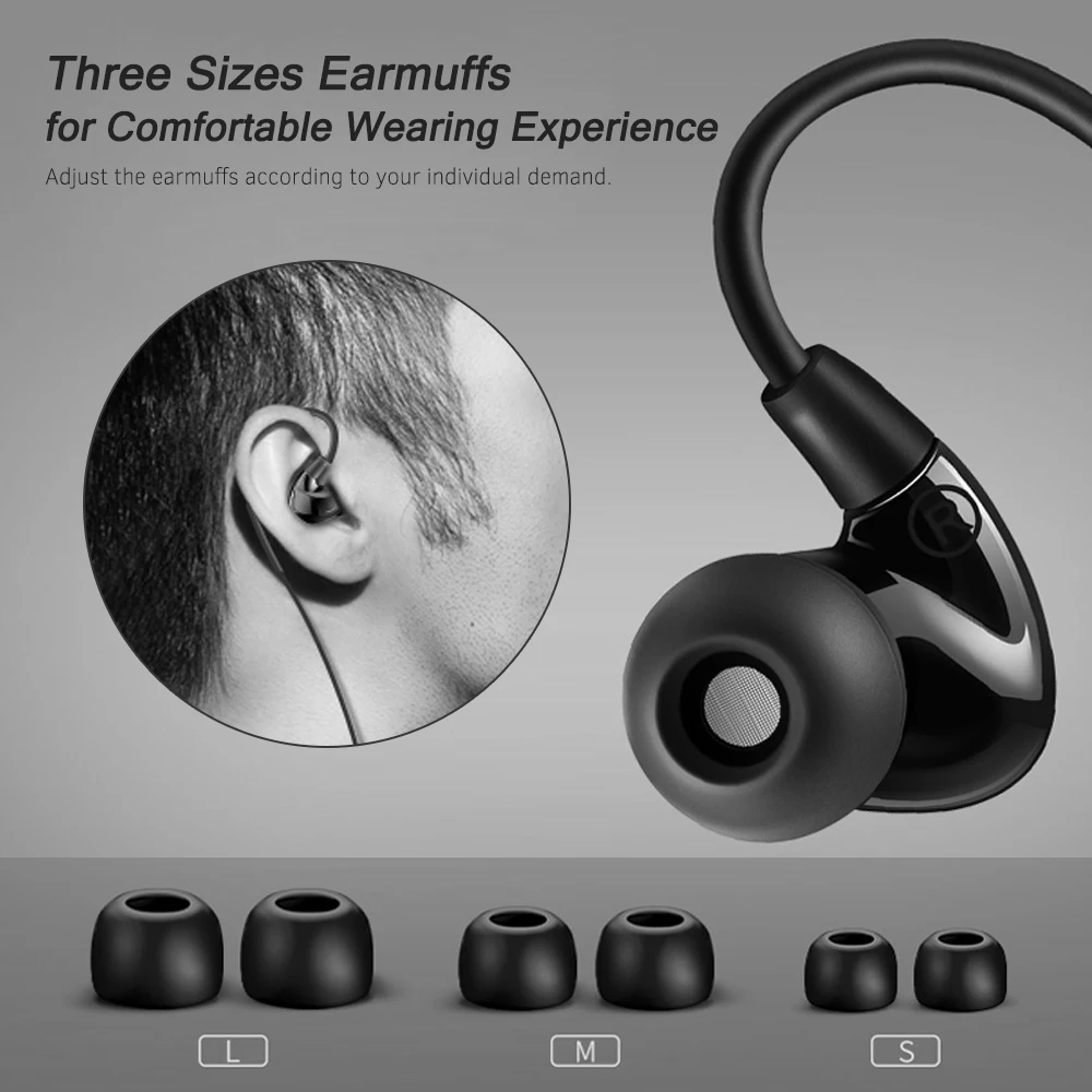

TAKSTAR TS-2260 In Ear Headphones Wired Noise Cancelling Earbuds with 6.3mm Interface Adapter for Recording Eletric Accessories