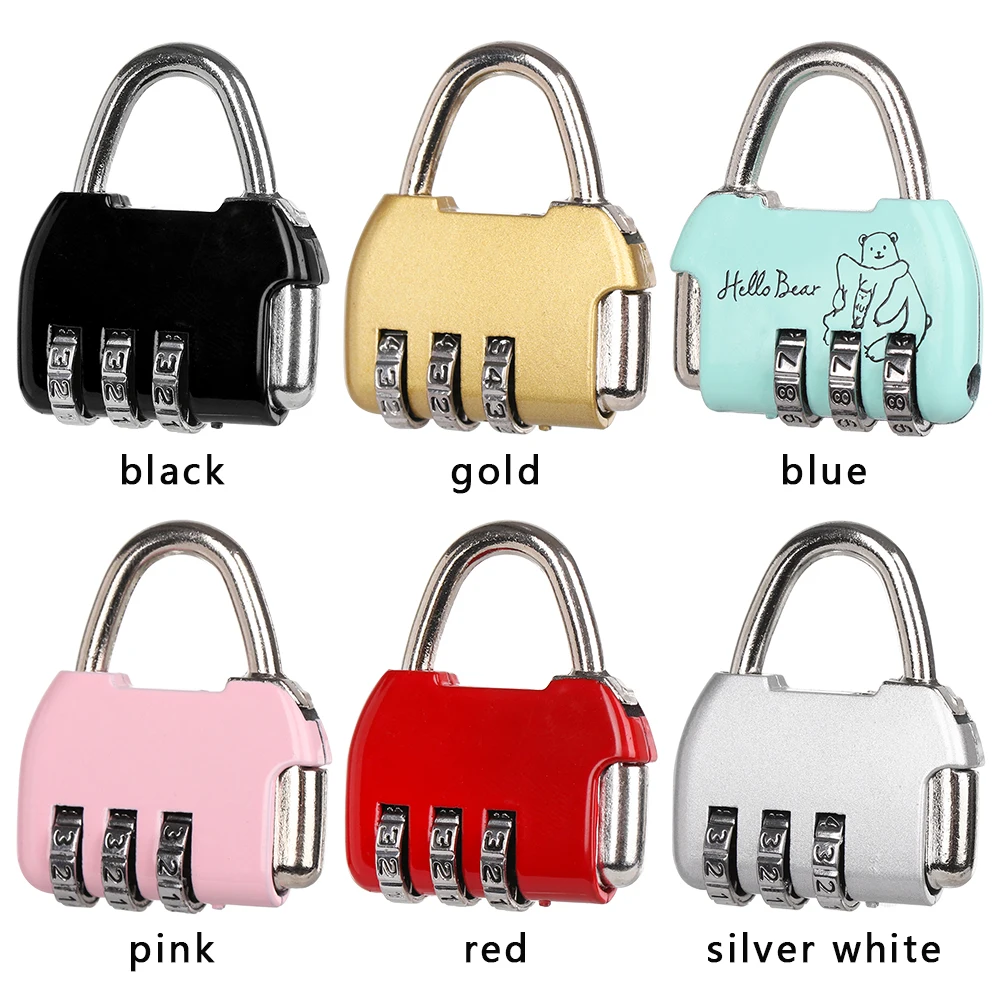 types of luggage locks