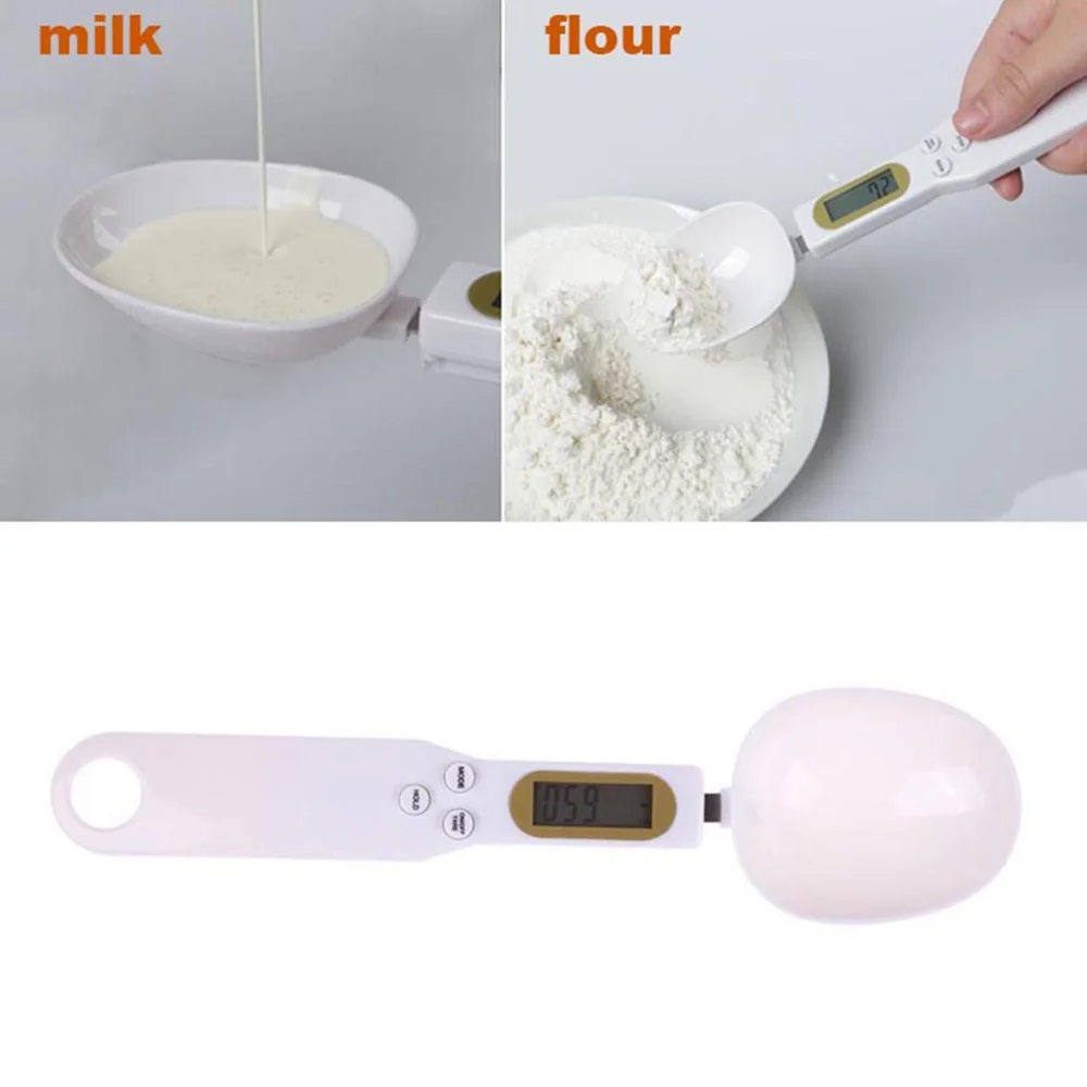 

Lcd Display Digital Kitchen Measuring Spoon Electronic Digital Spoon Scale Mini Kitchen Scale Baking Supplies