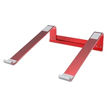 Портативный Противоскользящий компьютер тепловыделение подставка для ноутбука настольная вентиляция складное из алюминиевого сплава стабильный компактный держатель