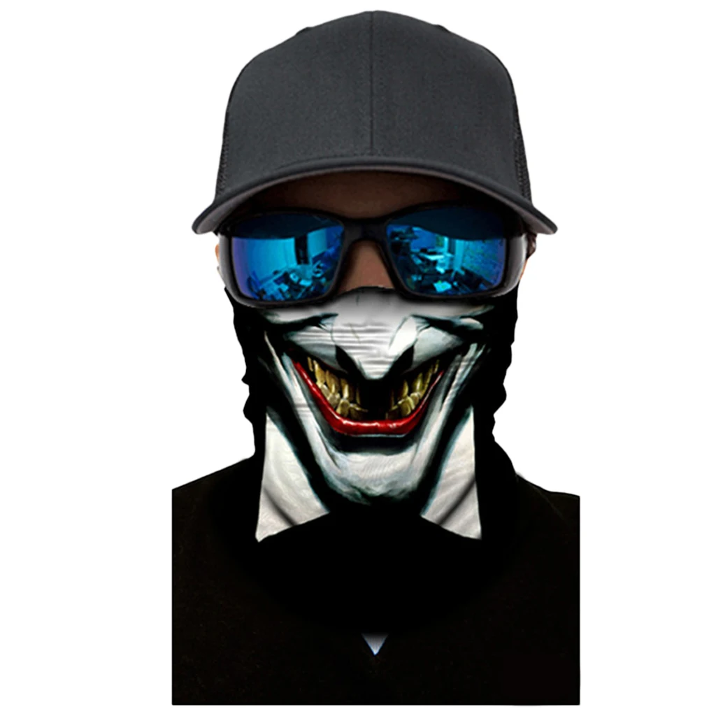 Уличная маска для лица Полиэстер Многофункциональный бесшовный головной убор для мотоцикла, пешего туризма, велоспорта, катания на лыжах, сноуборде, туризма, кемпинга